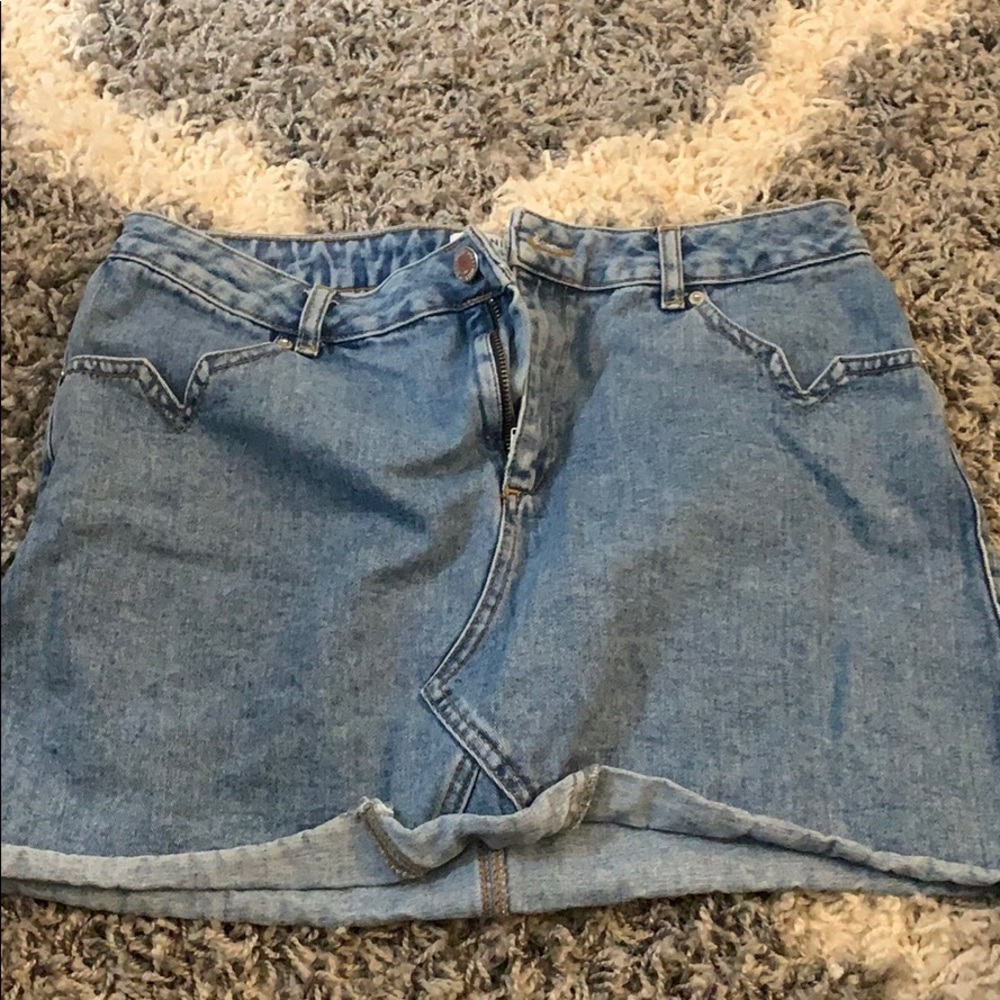 Denim skirt